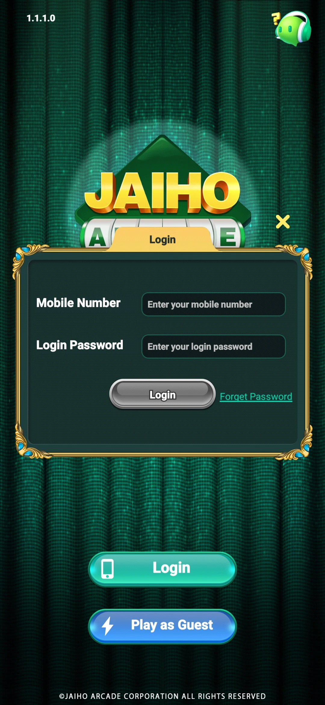login_Jaiho-Arcade
